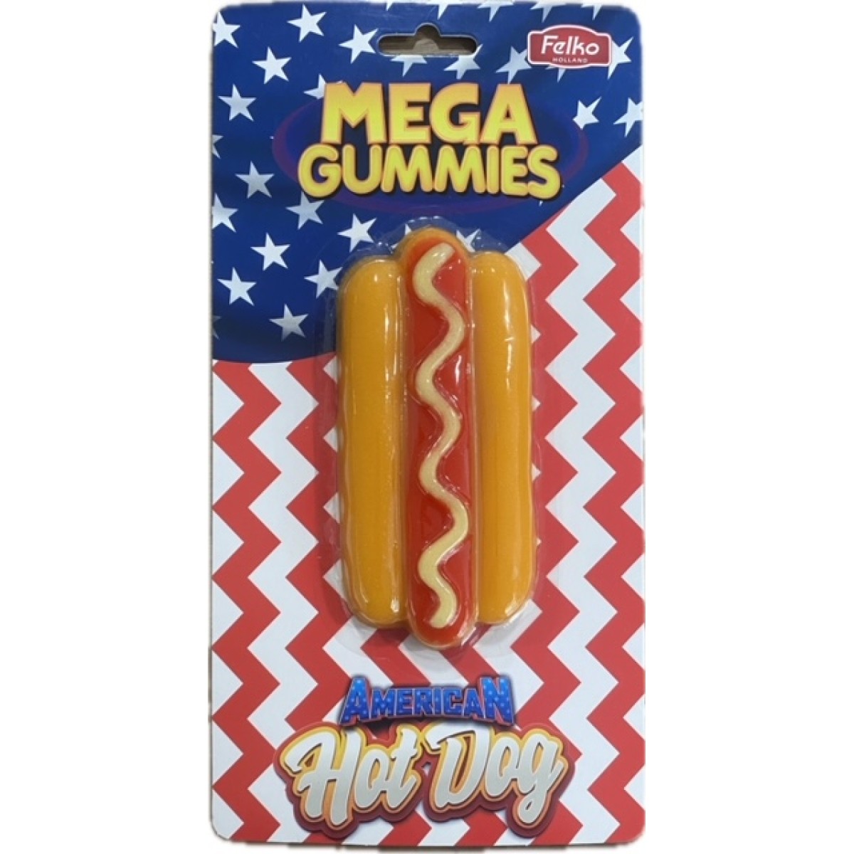 Mega gummies hot dog 12cm